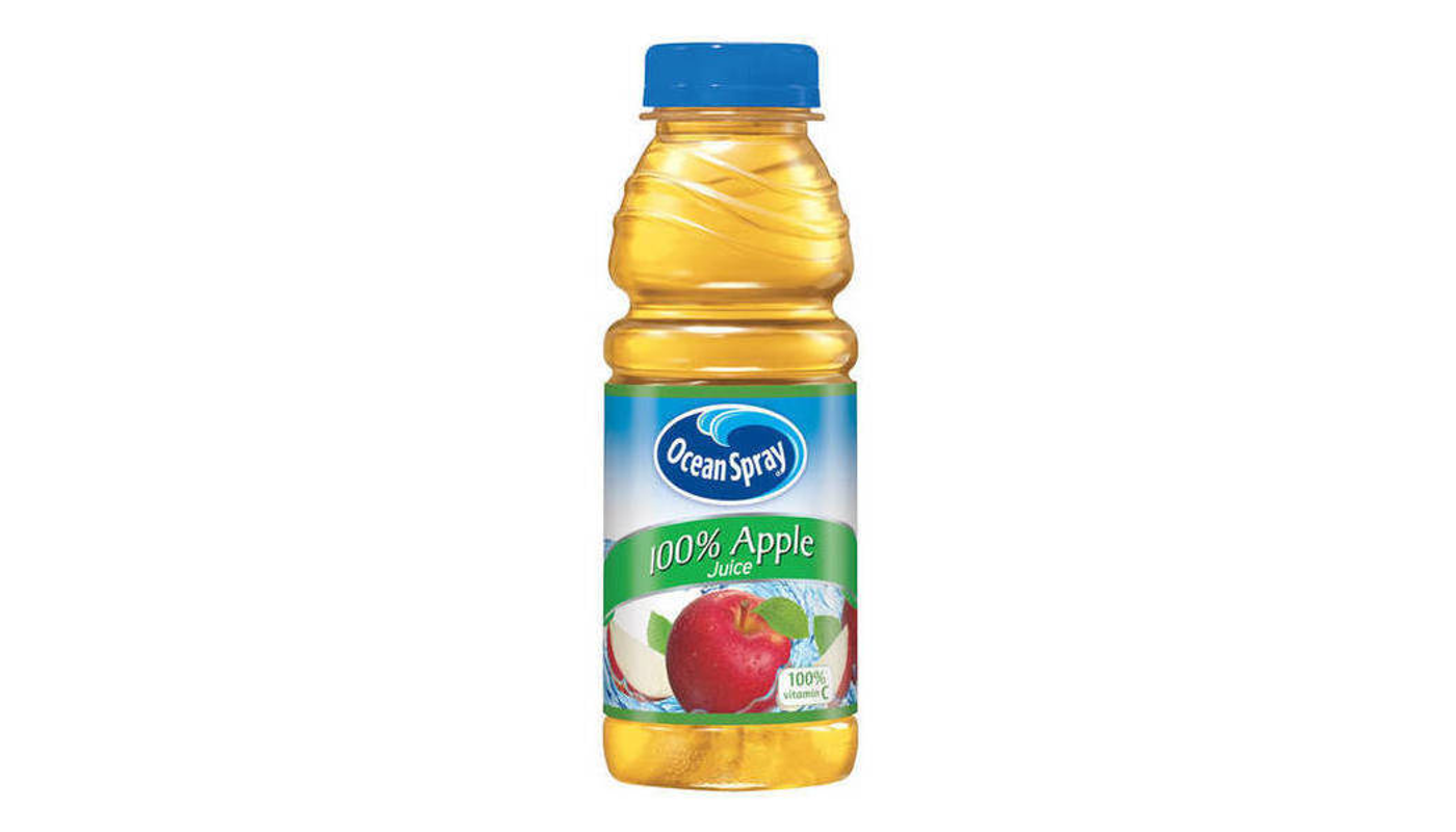 Order Ocean Spray Juice 100% Apple 15.2 oz Bottle food online from Oceanview Liquor store, Hermosa Beach on bringmethat.com