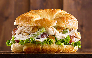 Order Sonoma Chicken Salad Croissant food online from Perkins Restaurant 3842 store, Grand Forks on bringmethat.com
