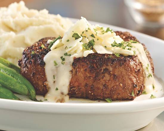 Order 8 oz. Asiago Peppercorn Sirloin food online from Ruby Tuesday store, Lithia Springs on bringmethat.com