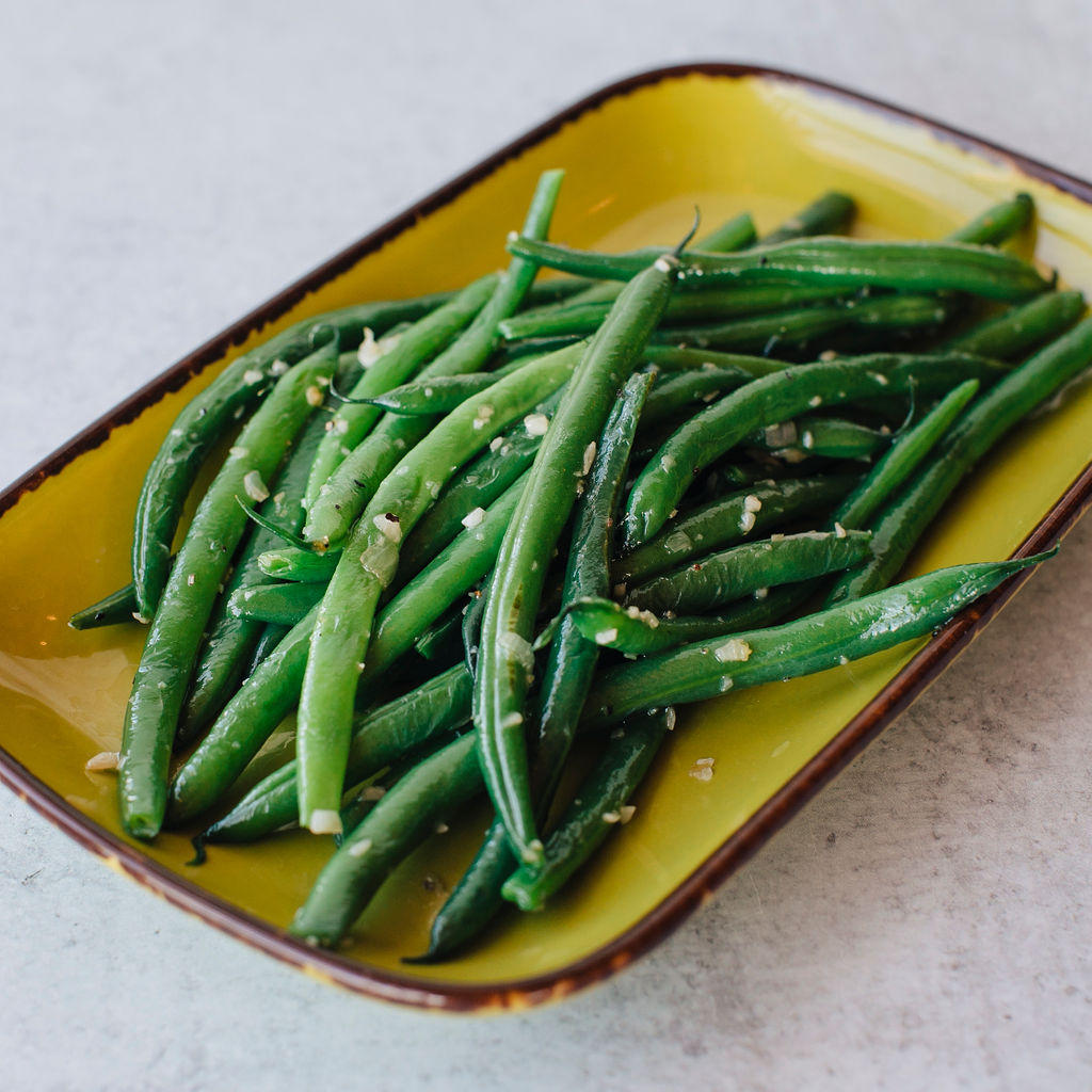 Order Green Beans food online from Jimmy Famous American Tavern store, San Diego on bringmethat.com