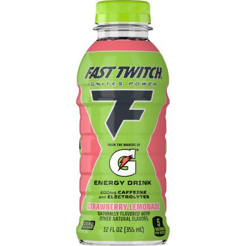 Order Fast Twitch Energy Drink Strawberry Lemonade 12oz food online from 7-Eleven store, Mint Hill on bringmethat.com