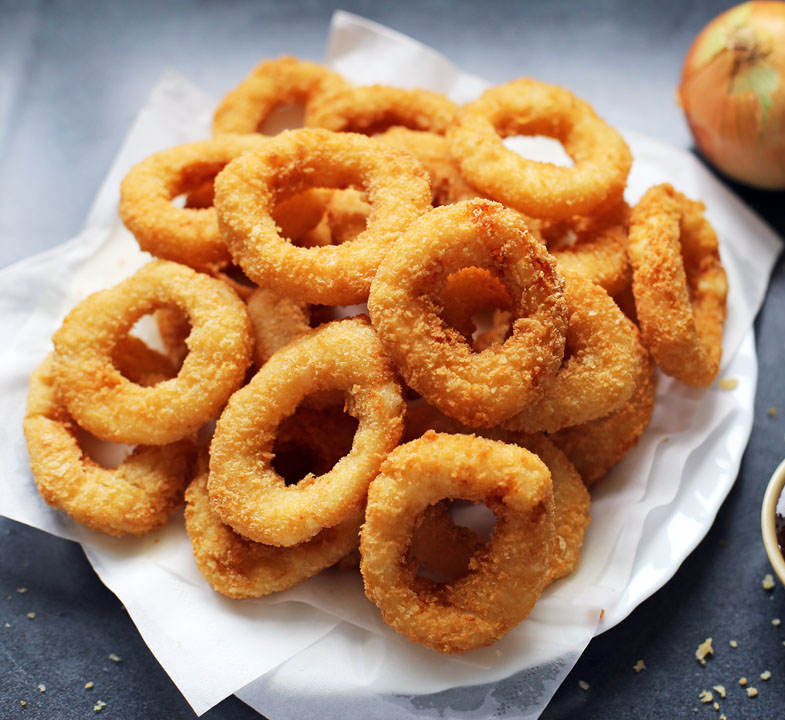 Order Onion Rings food online from Peckville Bar And Burger store, Blakely on bringmethat.com