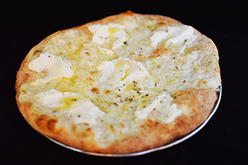 Order 3 Cheese Pizza Bianca food online from Strong's Brick Oven Pizzeria store, Hebron on bringmethat.com