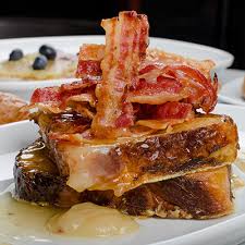 Order French Toast with Meat food online from Mediterranean Grill And Bar store, New York on bringmethat.com