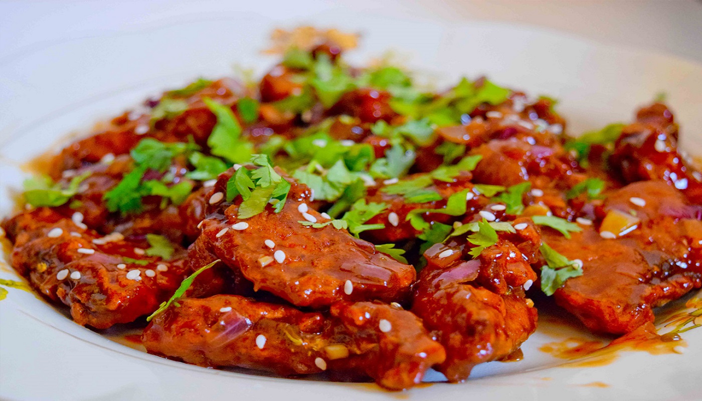 Order Fish Manchurian food online from Aroma Indian Cuisine store, Ann Arbor on bringmethat.com