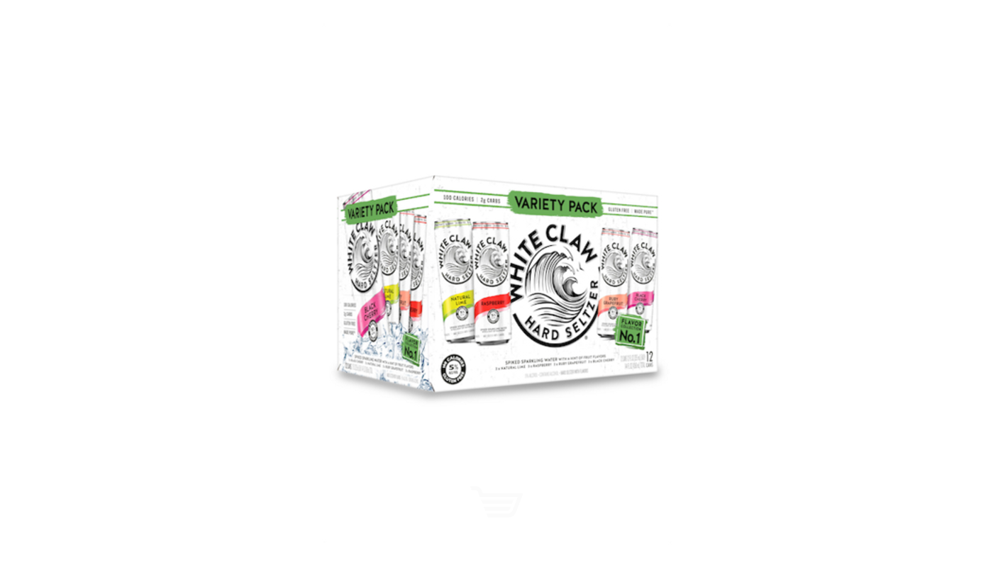 Order  White Claw Hard Seltzer Variety Pack No. 1 | 12 x 12 oz Cans food online from Circus Liquor store, Santa Clarita on bringmethat.com