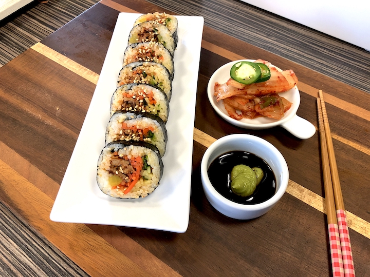 Order Spicy Tuna Roll food online from Soo Ja Fusion Bistro store, Fremont on bringmethat.com