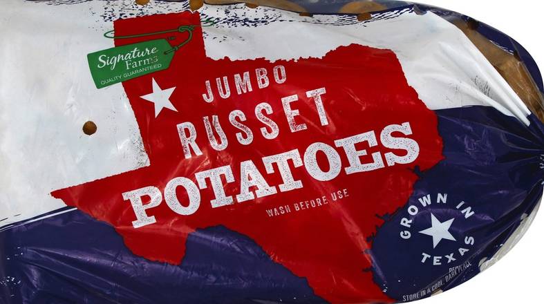 Order Signature Farms · Jumbo Russet Potatoes (8 lb) food online from Albertsons Express store, Azle on bringmethat.com