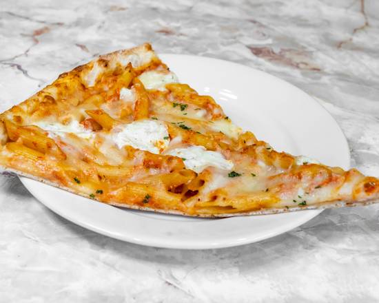 Order Baked Ziti Pizza Slice food online from Piazzetta store, East Farmingdale on bringmethat.com