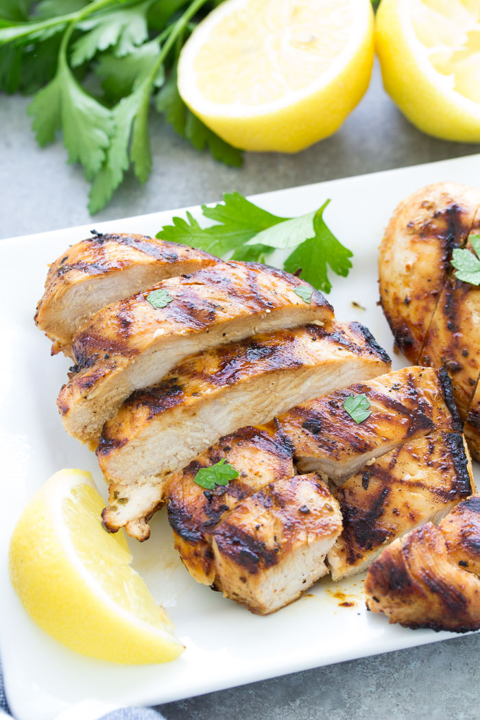 Order Grilled chicken  food online from Rumi Mediterranean Grill House store, Pittsburgh on bringmethat.com