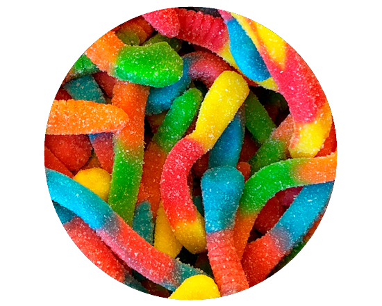 Order Sour Gummy Worms food online from Baskin-Robbins store, City of Industry on bringmethat.com
