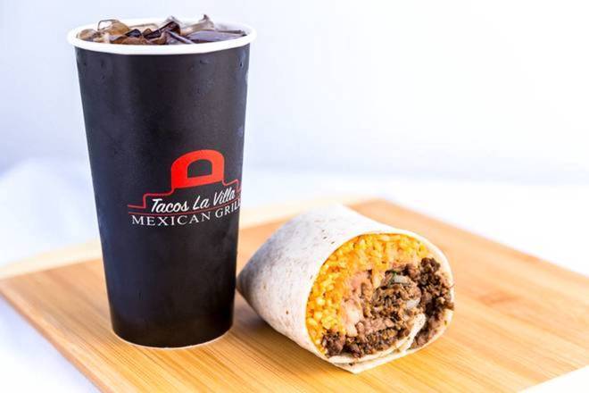 Order Burrito Combo food online from Los Tacos store, Bakersfield on bringmethat.com