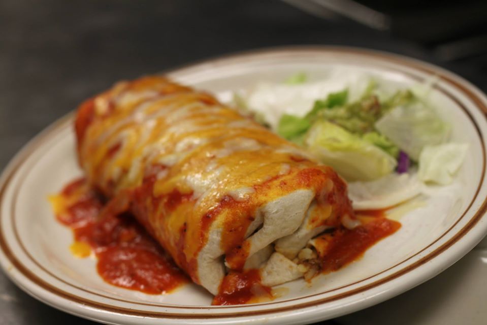 Order Burrito Abi food online from Abi Azteca Restaurant store, Germantown on bringmethat.com