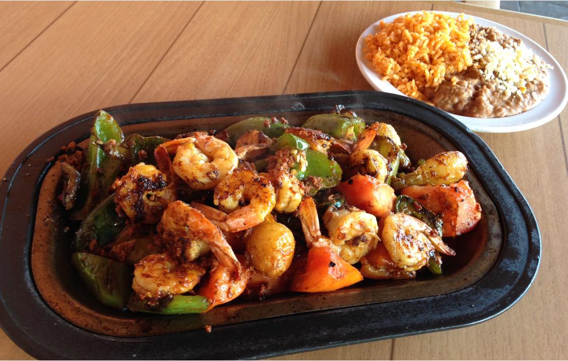 Order Shrimp Fajita food online from El Cortez Restaurant store, Mokena on bringmethat.com