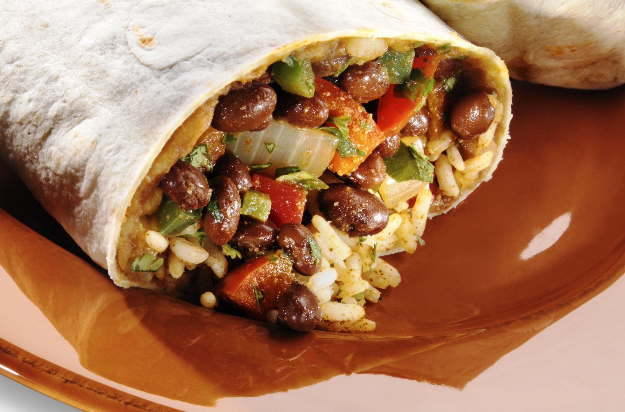 Order Vegetarian Burrito  food online from BANGIN' BURRITO'S & More store, NY on bringmethat.com