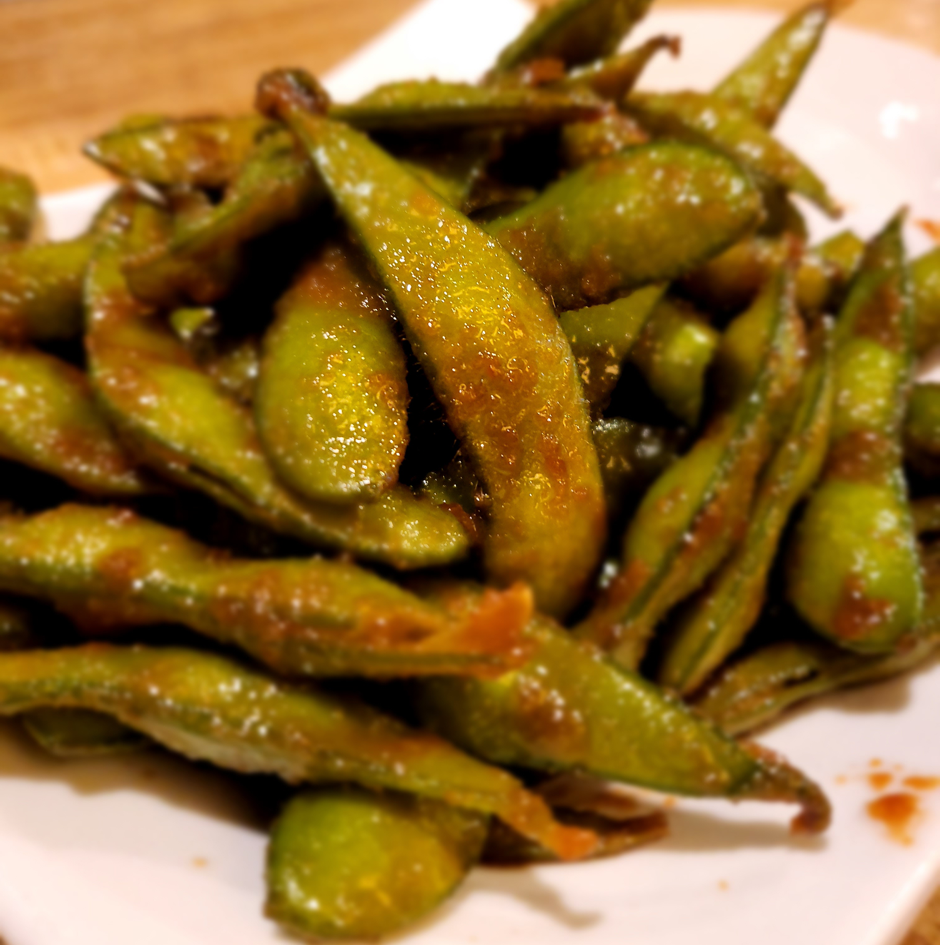 Order Spicy Edamame food online from Azuma Japanese Cuisine store, Cupertino on bringmethat.com
