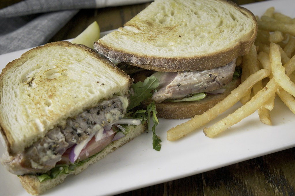 Order Grilled Tuna Sandwich food online from St George Tavern store, New York on bringmethat.com