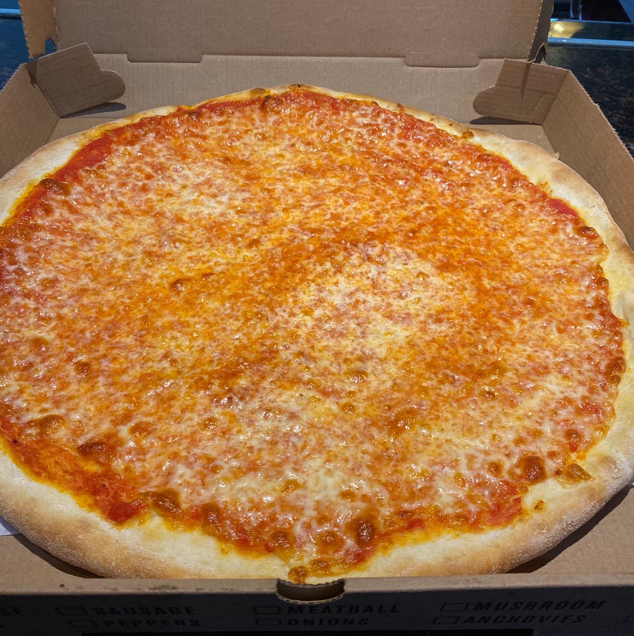 Order Cheese Pizza* - Cheese Pizza* food online from La Familia store, Katonah on bringmethat.com