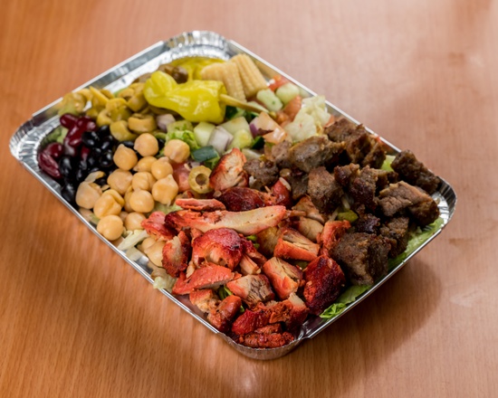 Order Combo Salad food online from Zaiqa Halal Food store, Selden on bringmethat.com