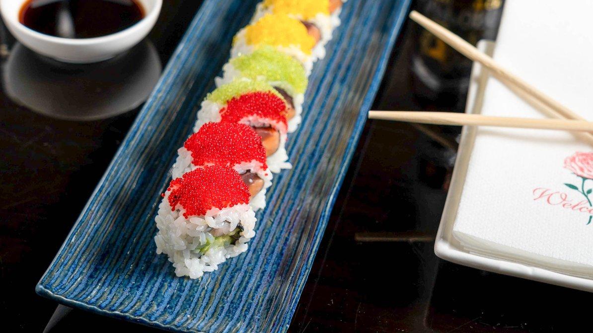 Order Seasons Roll food online from Ginza Japanese Cuisine store, Wethersfield on bringmethat.com