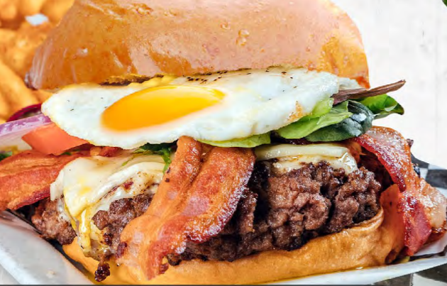 Order Good Morning Burger food online from Ola Restobar Downey store, Downey on bringmethat.com