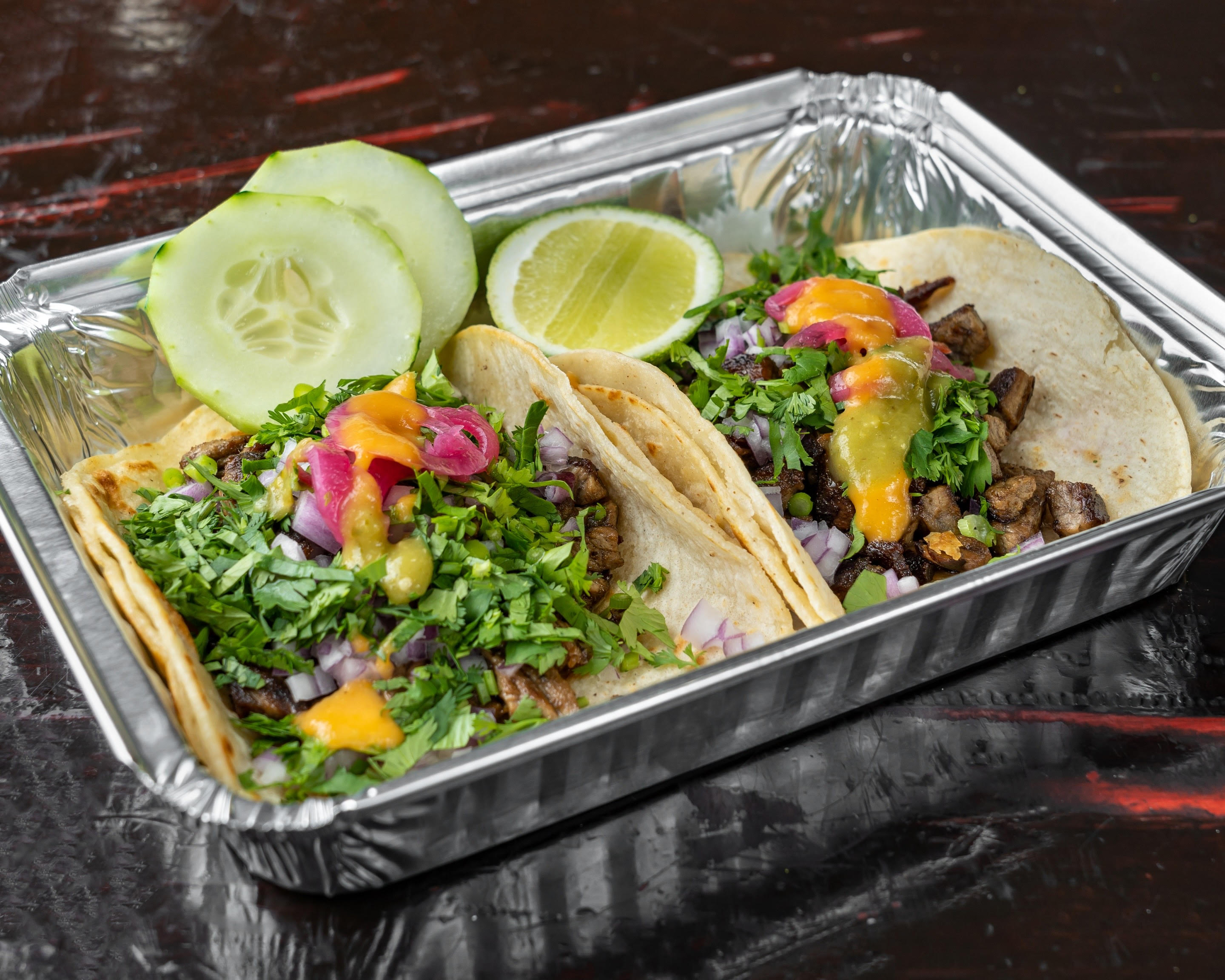 Order TRADICIONAL TACOS  food online from City Tamale store, Bronx on bringmethat.com