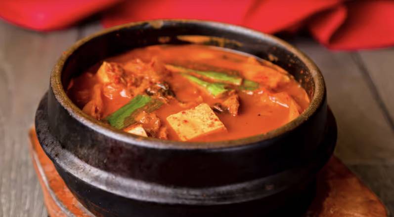 Order Kimchi Stew food online from Korean Village Restaurant store, San Francisco on bringmethat.com