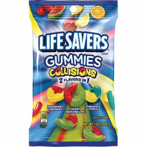 Order Life Savers Gummies Collisions 7oz food online from 7-Eleven store, La Grange on bringmethat.com