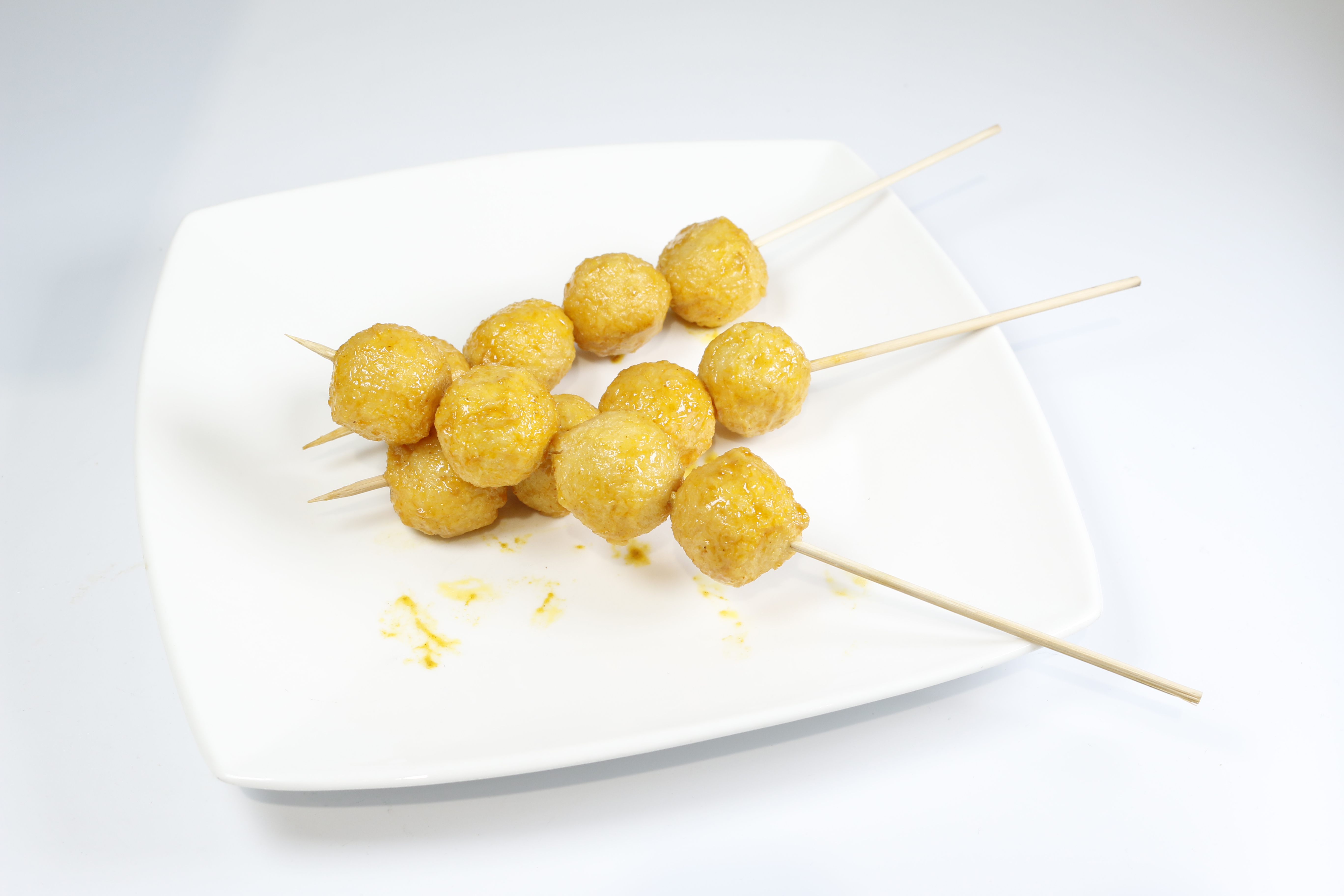 Order Curry Fish Ball (6 pcs) food online from Little Paris store, San Francisco on bringmethat.com