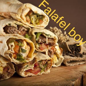 Order Falafel Wrap (Vegan). food online from Falafel Boy store, San Francisco on bringmethat.com