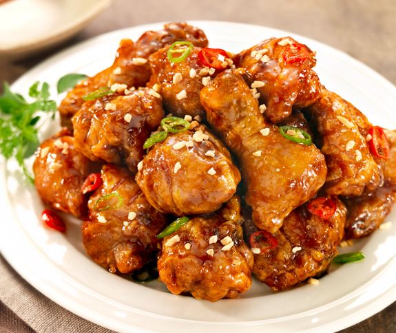 Order Gang Jeong Chicken food online from Bb.Q Chicken store, Irvine on bringmethat.com
