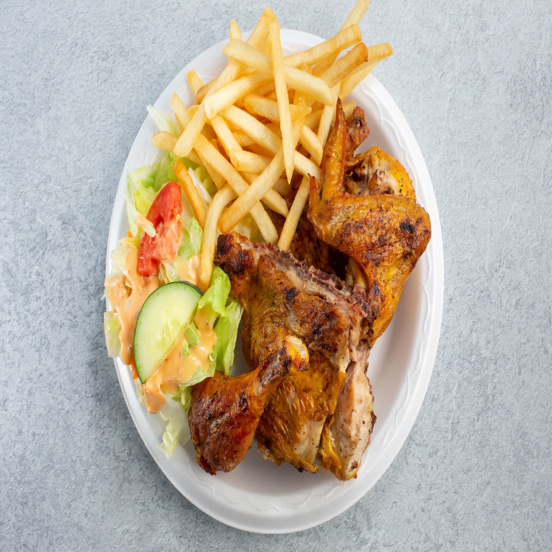 Order Half Chicken (Grilled) food online from Pacific Restaurant store, Huntington Park on bringmethat.com