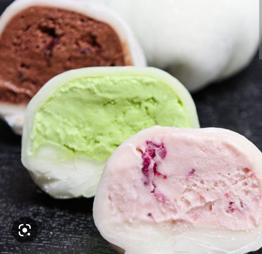 Order S02. Mochi Ice Cream food online from Pa Lian Burmese Restaurant store, Wheaton on bringmethat.com