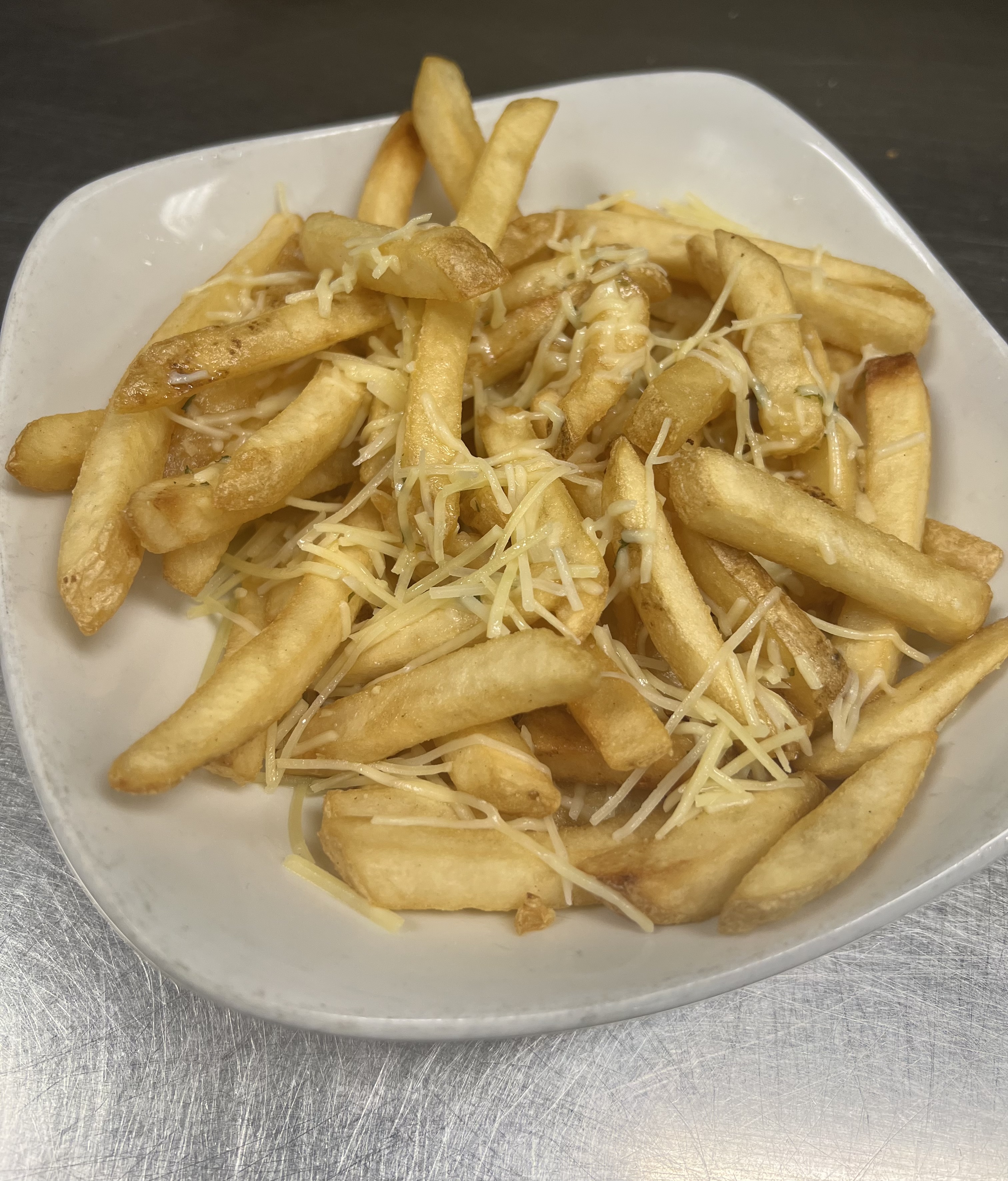 Order Garlic Parmesan Fries food online from The Mystic Diner & Restaurant store, Stonington on bringmethat.com