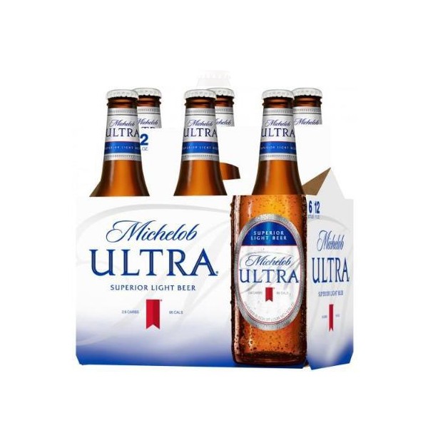Order Michelob Ultra Beer 6 Pack Bottle  food online from Mirage Wine & Liquor store, Palm Springs on bringmethat.com