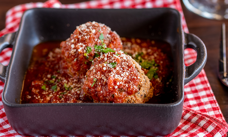 Order Russo's Homemade Meatballs* food online from Russo's New York Pizzeria - Broadway store, Pearland on bringmethat.com