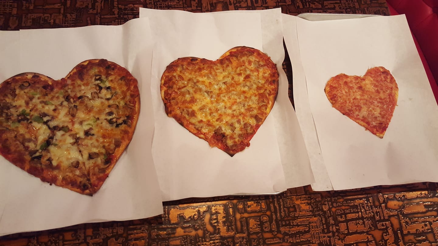Order ❤Heart-shaped Pizzas by request  food online from Marie's Pizza & Liquors store, Chicago on bringmethat.com