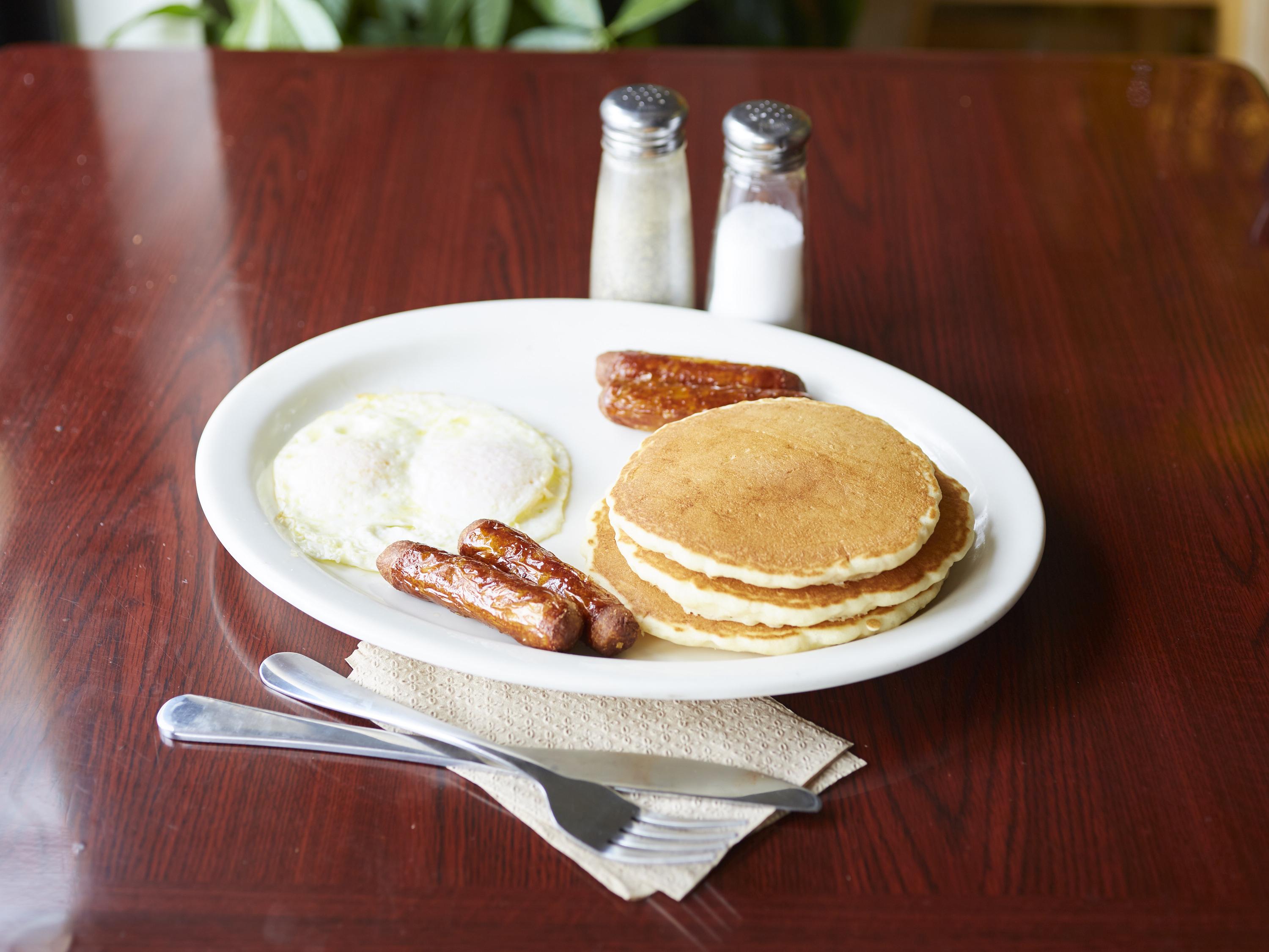 Order Pancake Breakfast food online from Durango Burger store, Inglewood on bringmethat.com