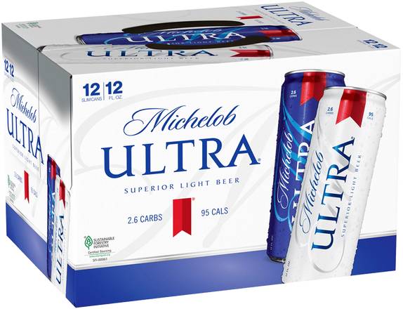 Order Michelob Ultra 12 Pack Cans food online from Chevron Extramile store, Atwater on bringmethat.com