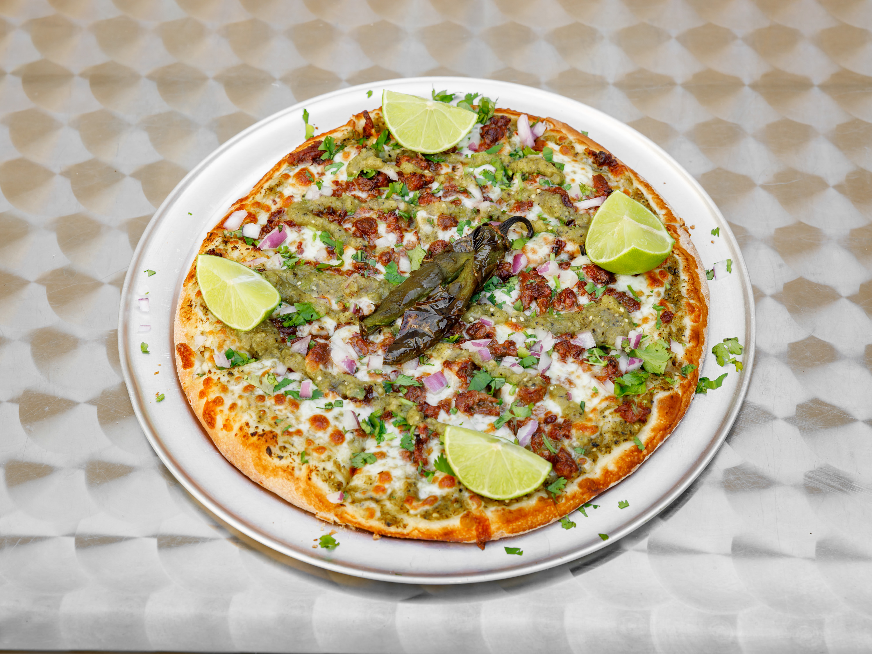 Order Carne Asada Pizza  food online from Fyre Pizza store, Bellflower on bringmethat.com