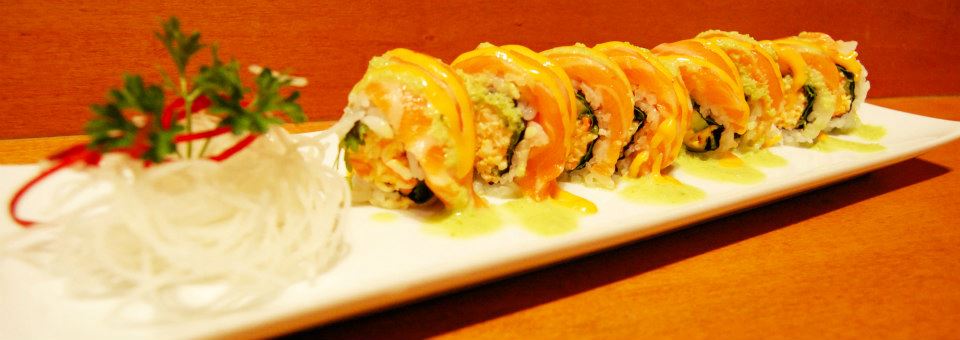 Order Caribbean Special Roll food online from Sushi Ni store, Glendora on bringmethat.com