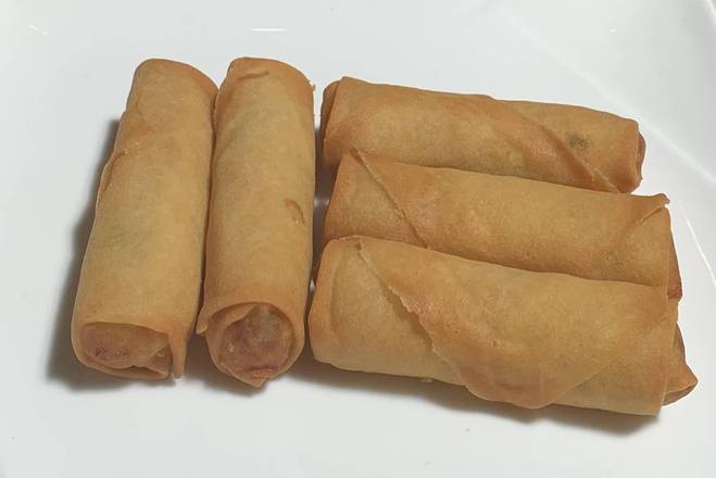 Order Fried Spring Rolls (5Pcs) food online from T4 store, Hayward on bringmethat.com
