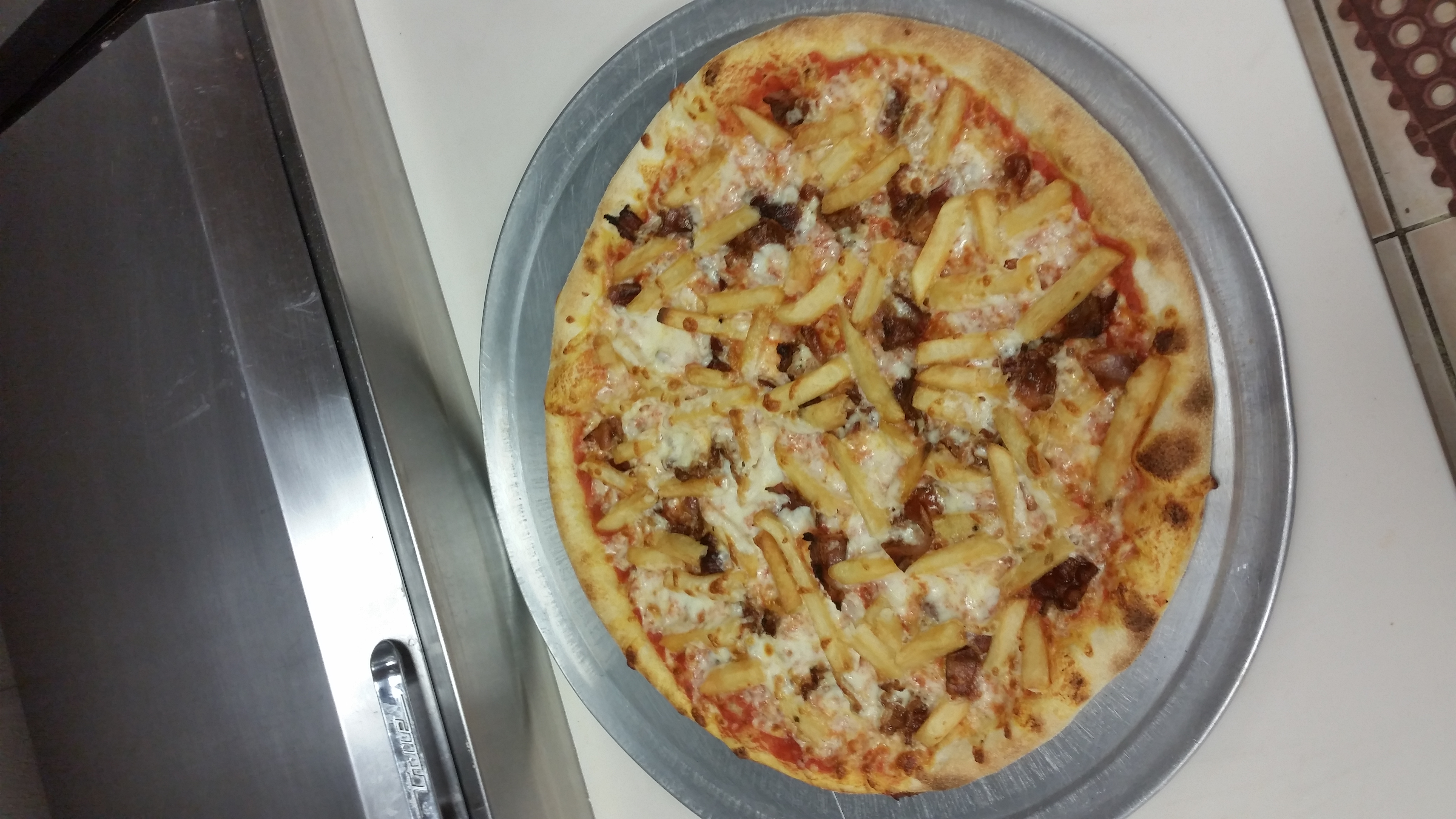 Order French Fries Pizza food online from Italian Pizza & Subs store, Jamaica Plain on bringmethat.com