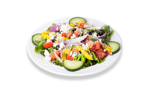 Order Greek Salad food online from Post Game Pizza store, Ozark on bringmethat.com