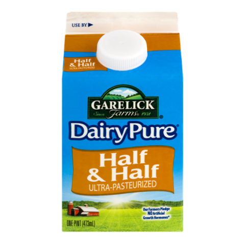 Order DairyPure Half & Half 1 Pint food online from 7-Eleven store, Worcester on bringmethat.com