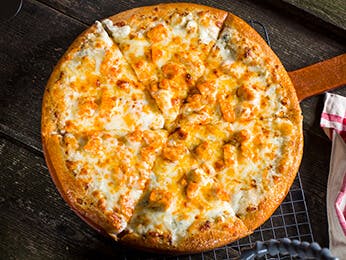 Order Buffalo Chicken Pizza - Medium 12" (6 Slices) food online from Select Pizza | Grill store, Cinnaminson on bringmethat.com