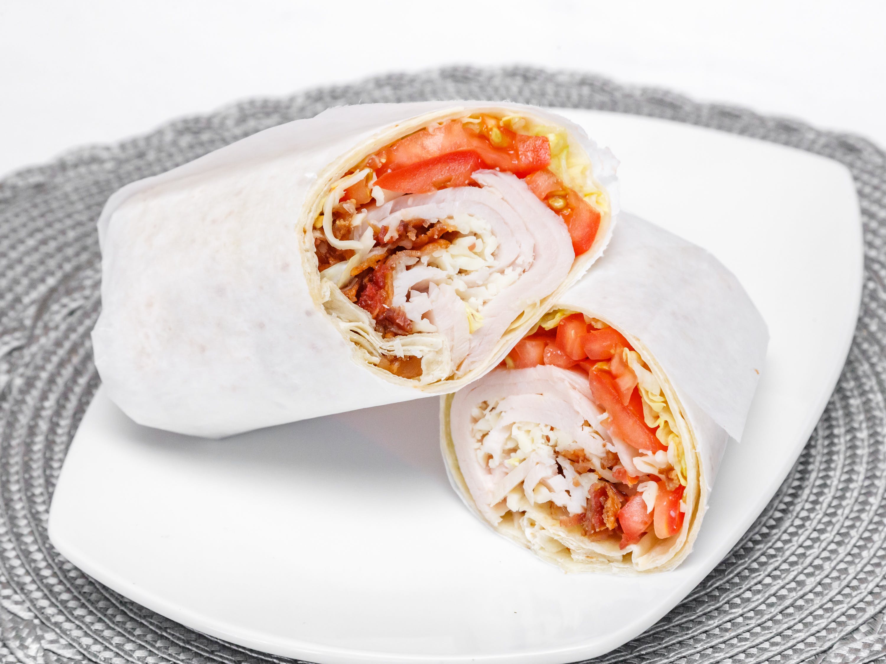 Order Turkey Club Wrap - Wrap food online from Pizza Pronto store, Pittsburgh on bringmethat.com