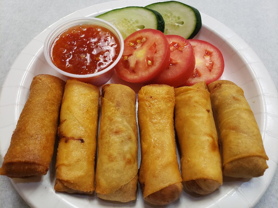 Order Meat Egg Rolls food online from Happy Donut store, San Francisco on bringmethat.com