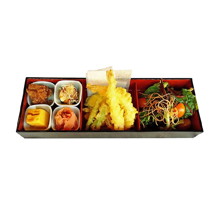 Order *Tempura Bento Box food online from Tsukiji Fish Market store, Chicago on bringmethat.com