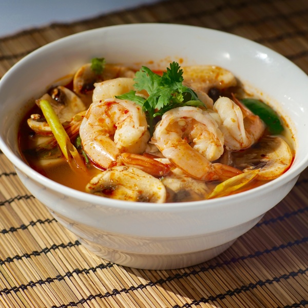 Order Tom Yum Soup food online from Thai Touch Restaurant store, Glendale on bringmethat.com
